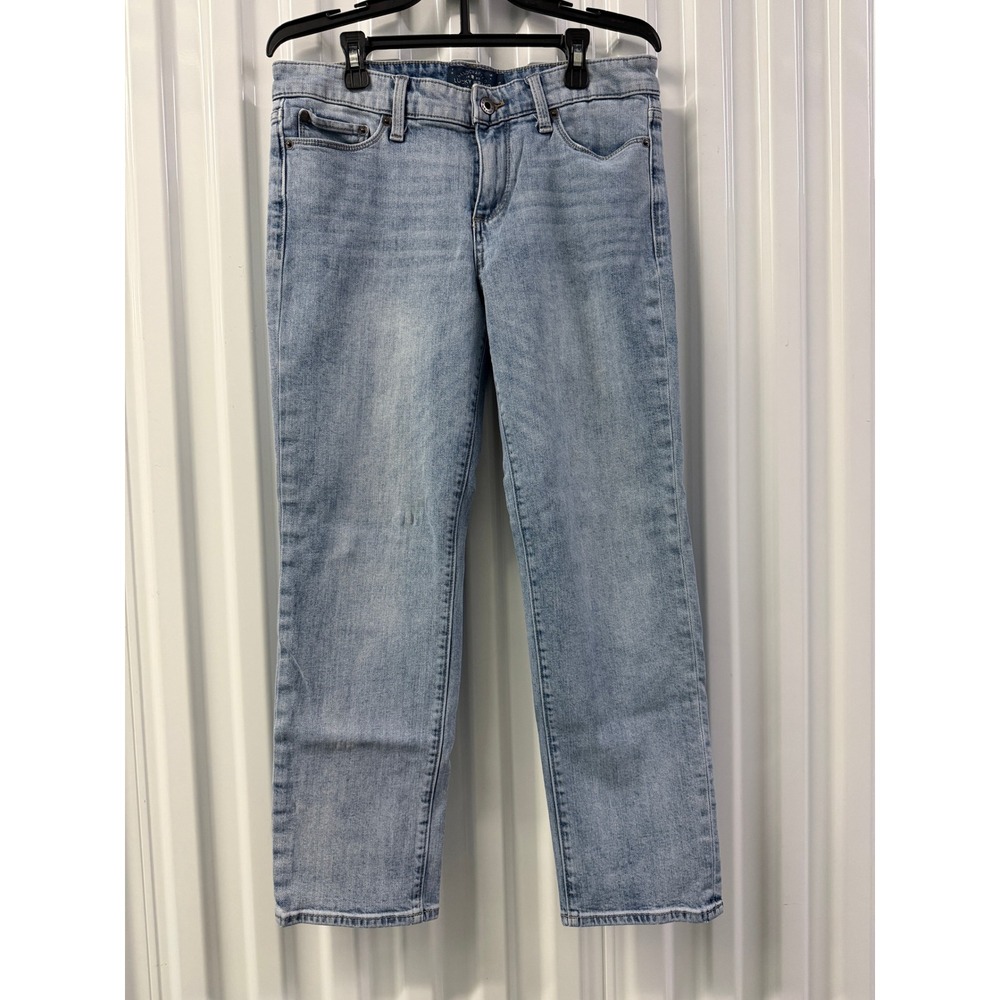 Lucky Brand Straight Leg Jeans Women 8/29 Light Blue Excellent Casual Denim